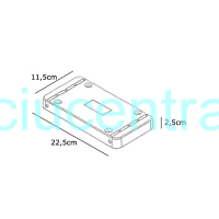 Haswing Cayman tvirtinimo plokštės vidinė dalis Haswing Cayman tvirtinimo plokštės vidinė dalis